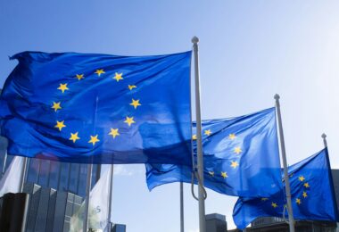 Grafico sull'andamento del Pil in Eurozona
