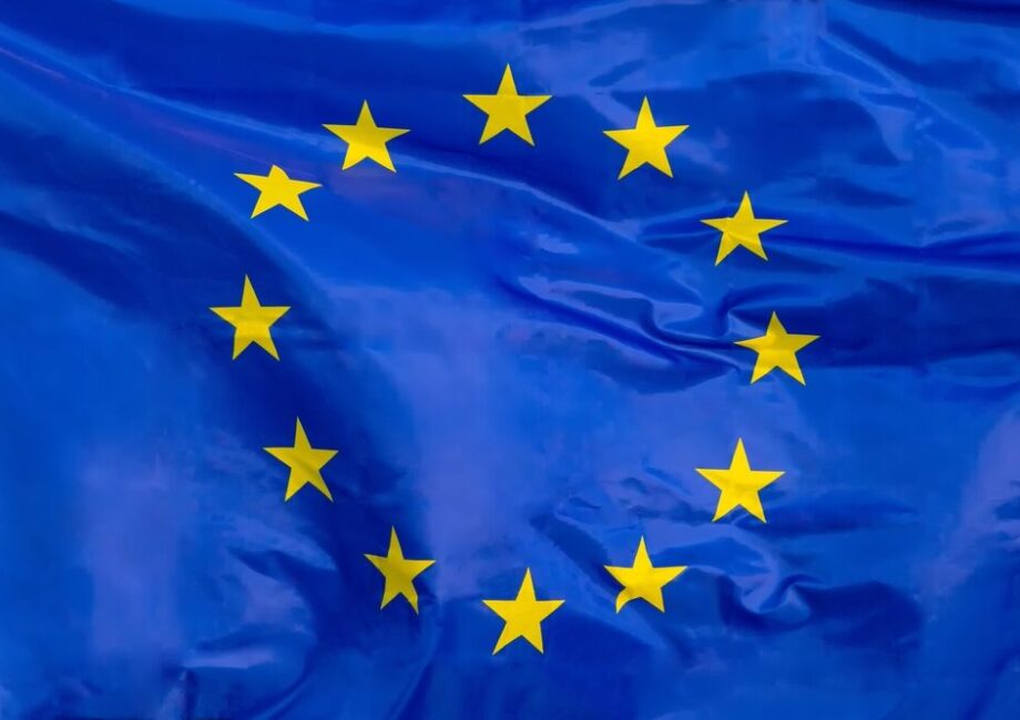 Logo di Google con sfondo blu