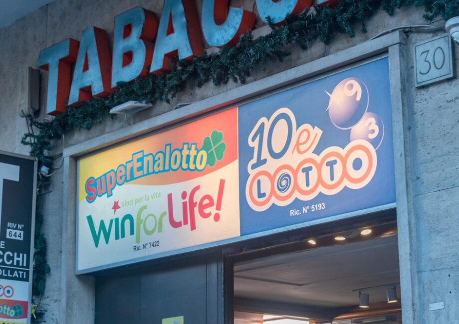 SuperEnalotto vincita Roma