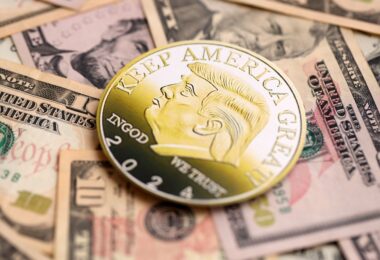Grafico delle perdite del memecoin $TRUMP