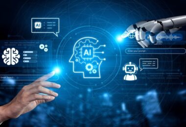 Immagine rappresentativa dell'intelligenza artificiale e della leadership