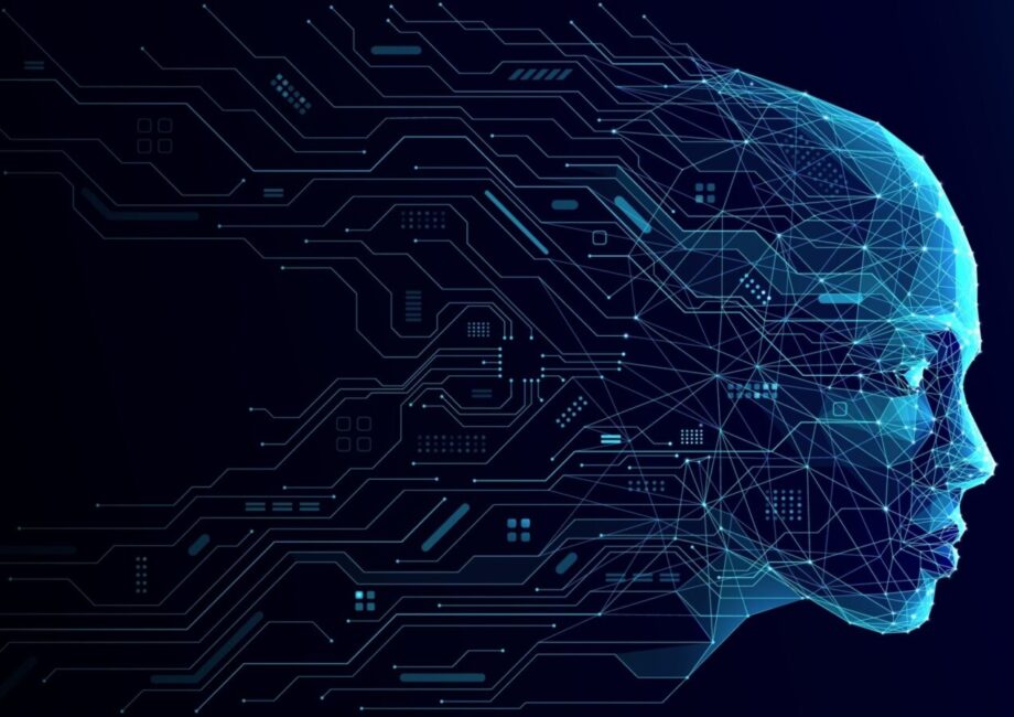 Illustrazione sull'intelligenza artificiale e la fiducia digitale