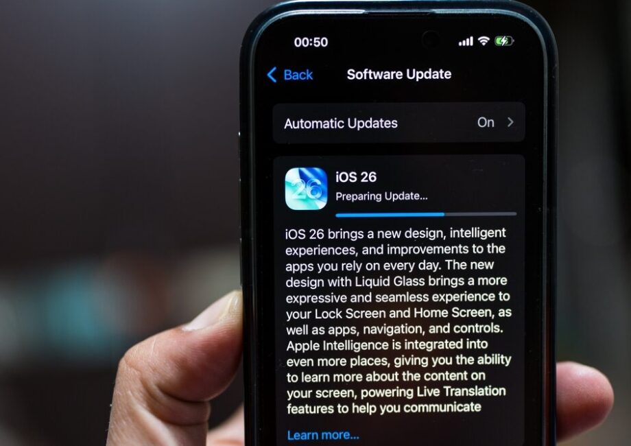 Screenshot di iOS 27.2 Beta 2
