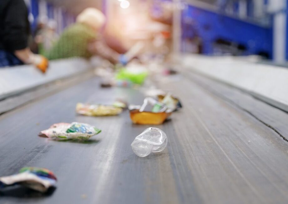 Impianto di riciclo della plastica