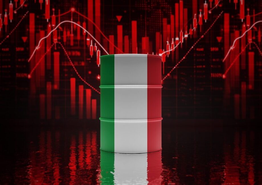 Grafico sulla crescita del Pil italiano nel 2026