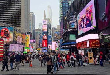 Il sindaco di New York, Zohran Mamdani, durante un intervento sull'intelligenza artificiale