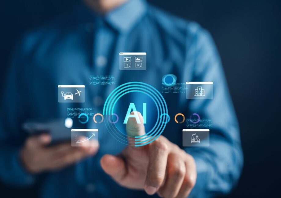 Rappresentazione grafica dell'intelligenza artificiale nelle aziende